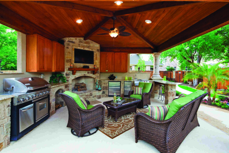 outdoor living spaces